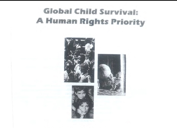 Global Child Survival: A Human Rights Priority: Case Studies of Uganda ...